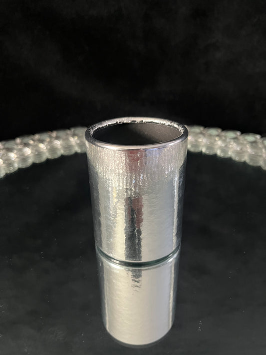 Pot argenté pour sapin